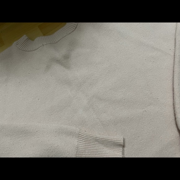 Zara Pink Oversized Knit Sweater - Picture 6 of 7